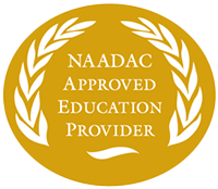 NAADAC Approved sponsor of CE logo